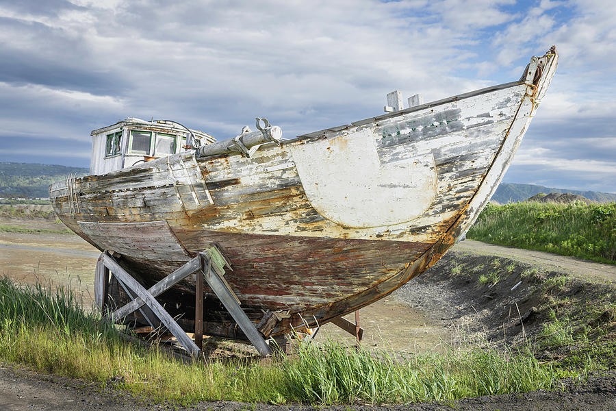 Old Fishing Boat Photograph by Fran Gallogly
