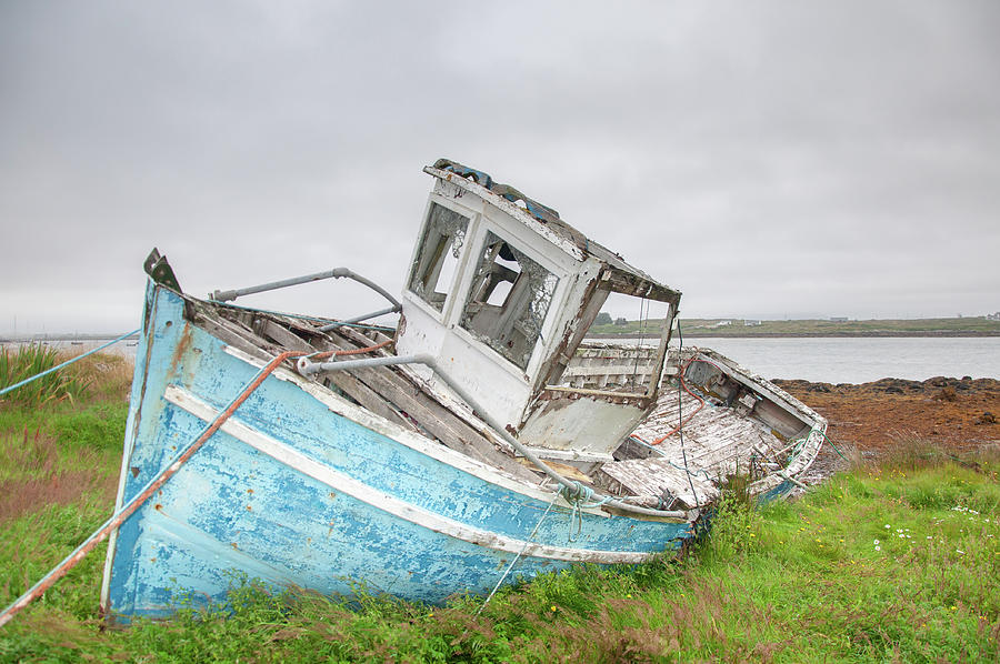 Old Fishing Boat Photograph by Rob Hemphill