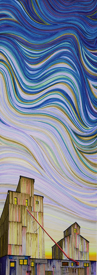 Old Flat Top II Drawing by Scott Kirby