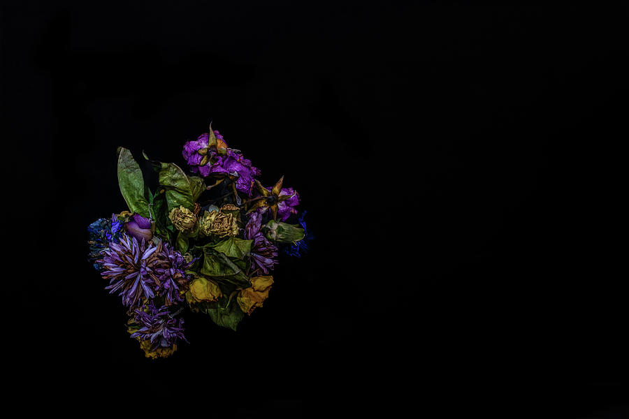 Old Flowers Photograph by Sandi Kroll