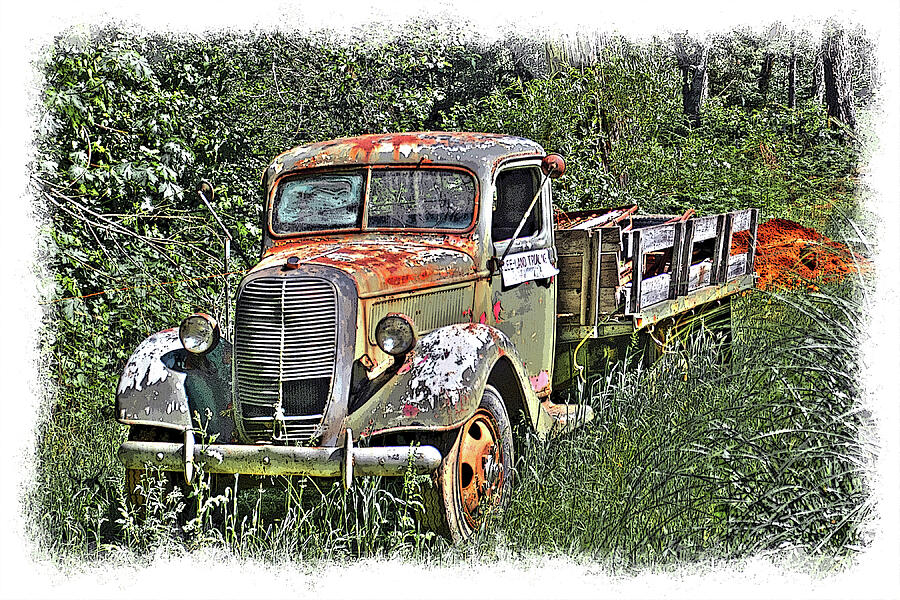 Old Ford Flatbed Photograph by William Havle