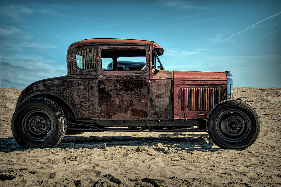 Old Ford Rat Rod in Wildwood Photograph by Kristia Adams
