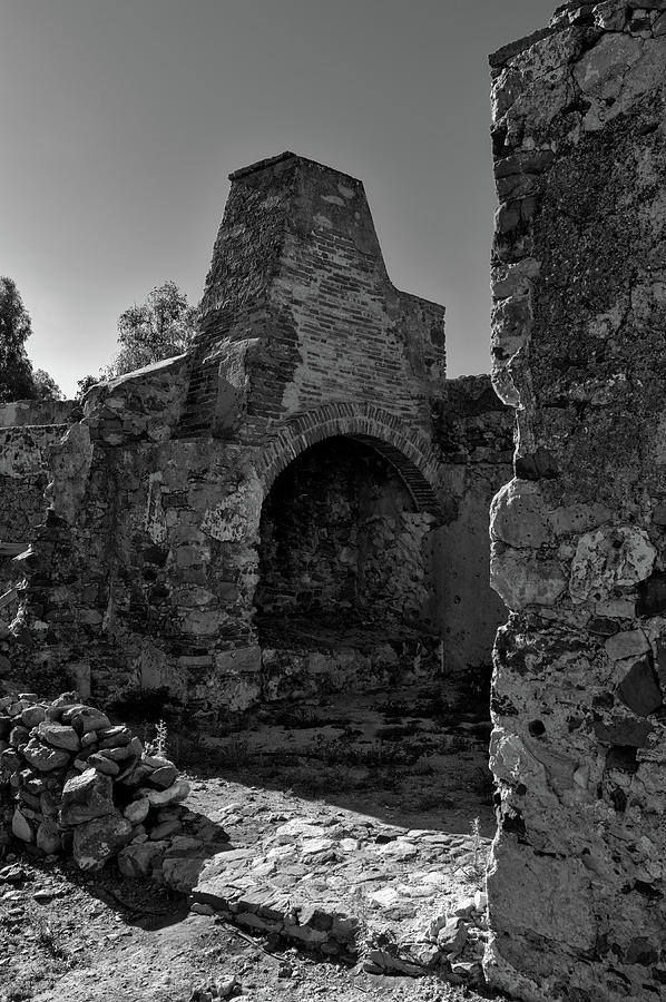 Old furnace in the Medieval castle of Castro Marim Photograph by Angelo DeVal