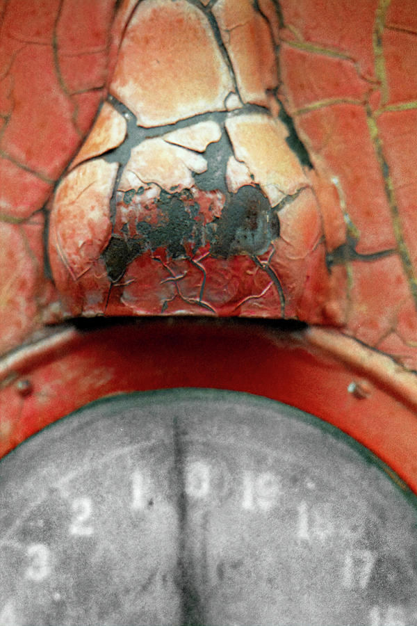 Old Gas Pump Detail Photograph by Jerry Griffin