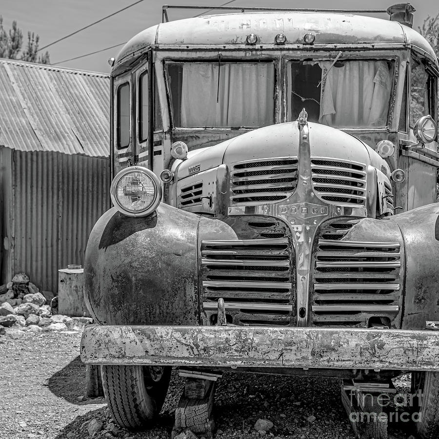 Old Ghost Town School Bus Photograph by Edward Fielding