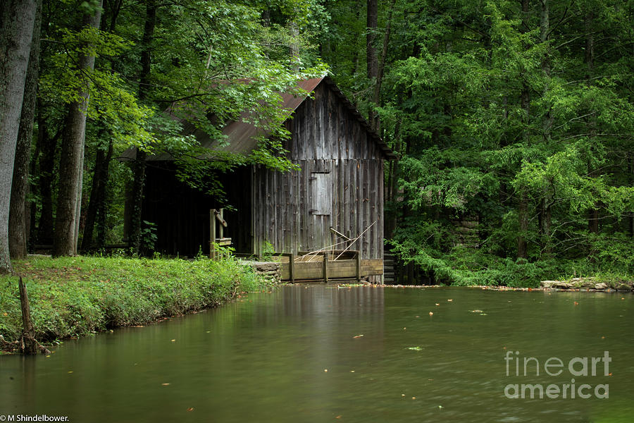 Old Grist Mill Georgia Photograph