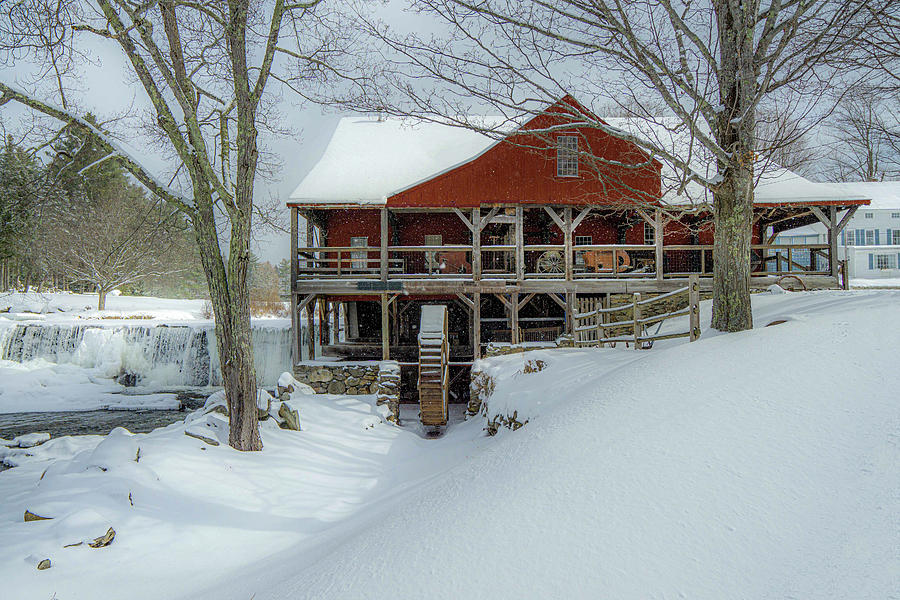 Old Grist Mill Photograph by Jim LaMorder