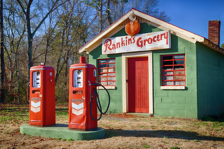 Old Grocery Gas - Americana Photograph