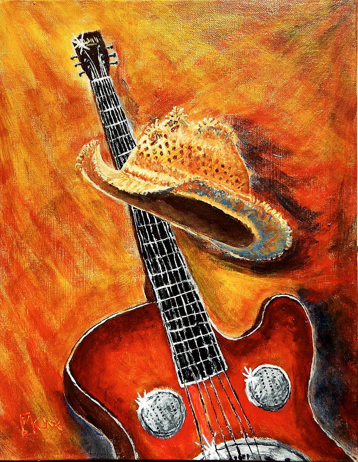 Old Hat, New Axe Painting by Mike Kling