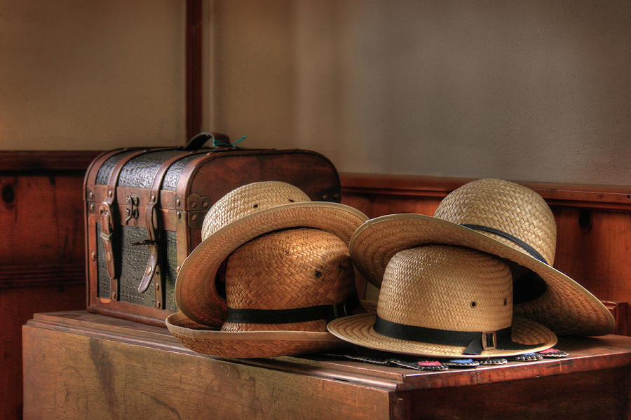 Old Hats Photograph by Lori Deiter