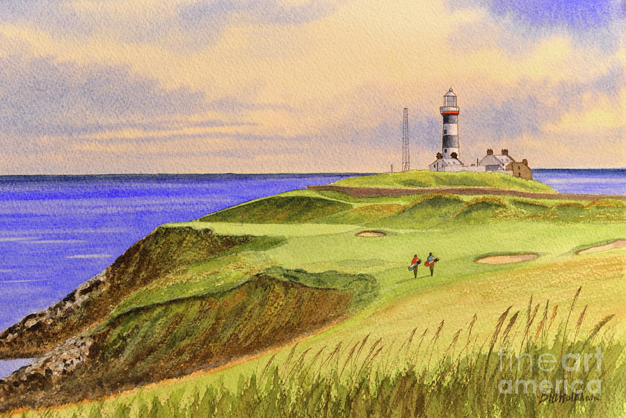 Old Head Golf Course Ireland Hole 4 Painting