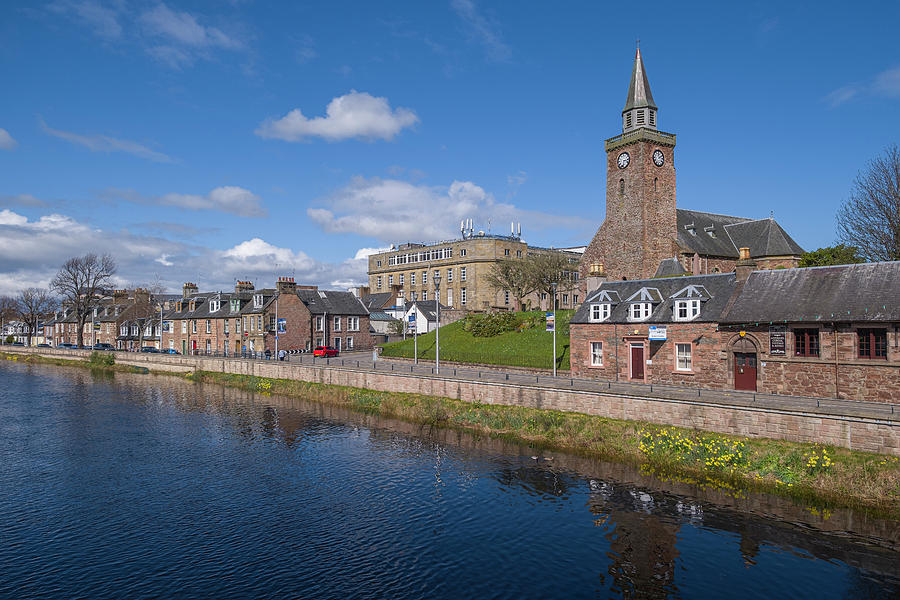 Old High St Stephen S Church Above The River Ness Inverness Photograph