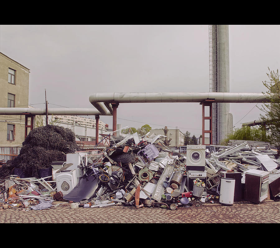 Old Home Appliances On Dump Photograph by Pawel Wewiorski