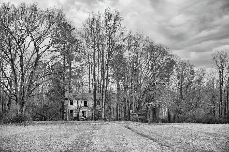 Old Home Place On A Winter Day Photograph
