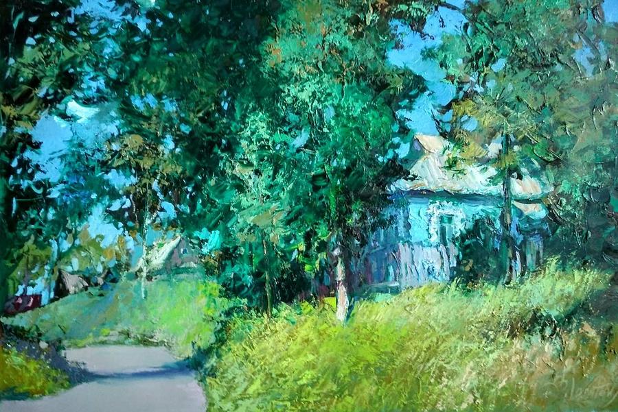 Old house Painting by Sergey Ignatenko