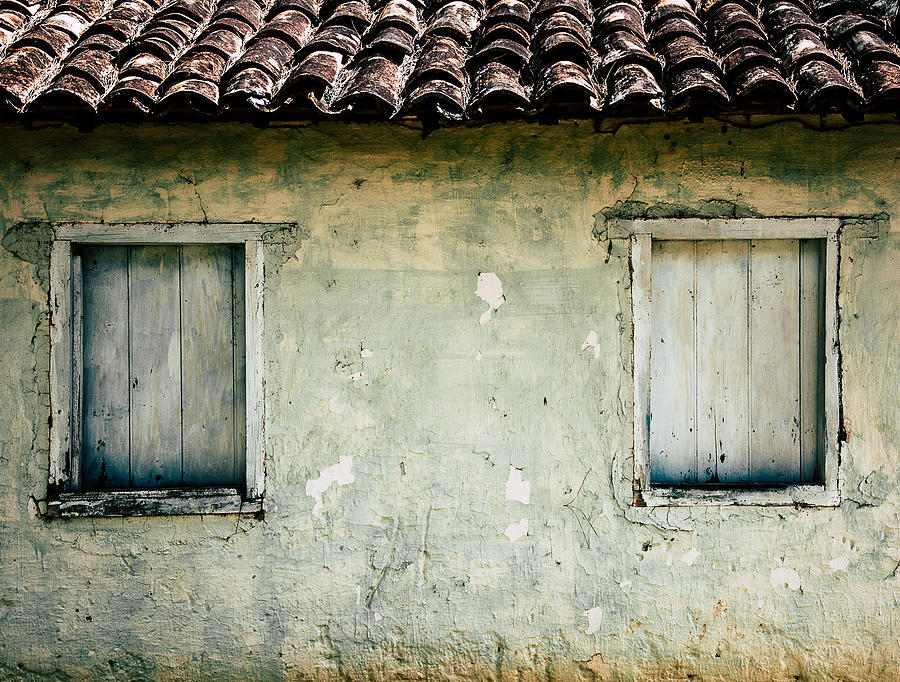Old house windows Photograph by Flavio Coelho