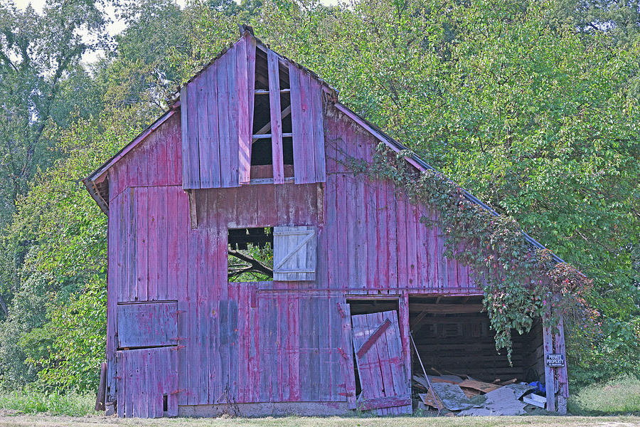 Old Indiana Barn Photograph