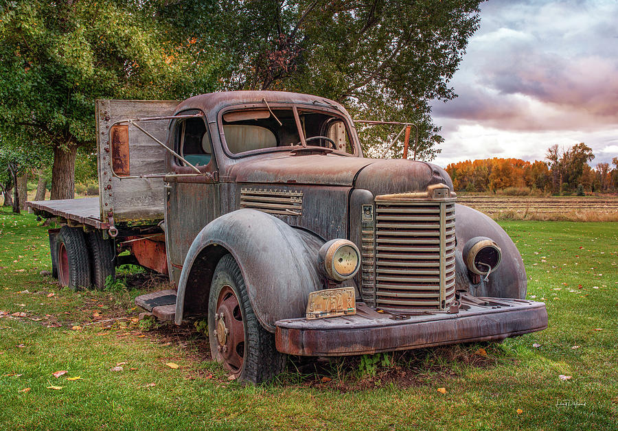 Old International KB 6 Truck Photograph by Leland D Howard