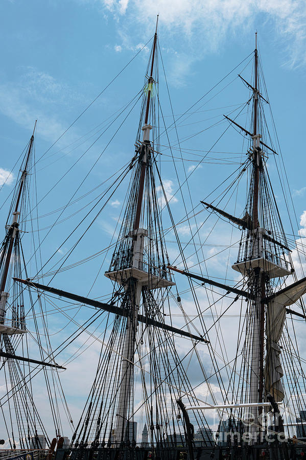 Old Ironsides Warship Photograph by Bob Phillips