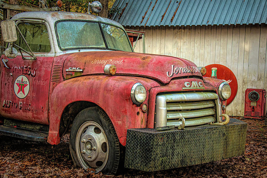 Old Jersey Devil GMC Tow Truck Photograph by Kristia Adams