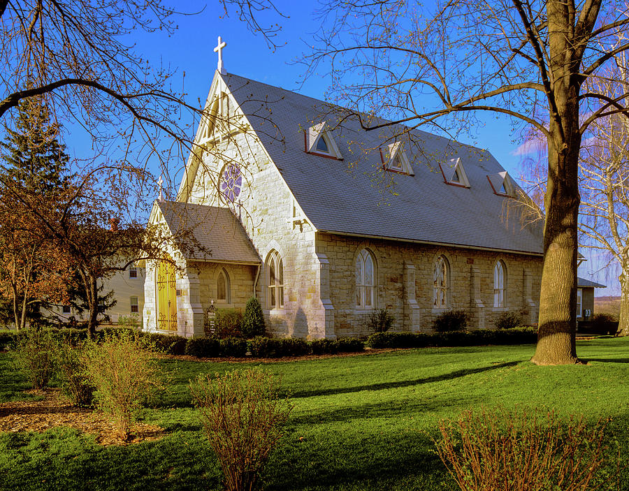 Old Kansas Church  Photograph by Randy Bradley