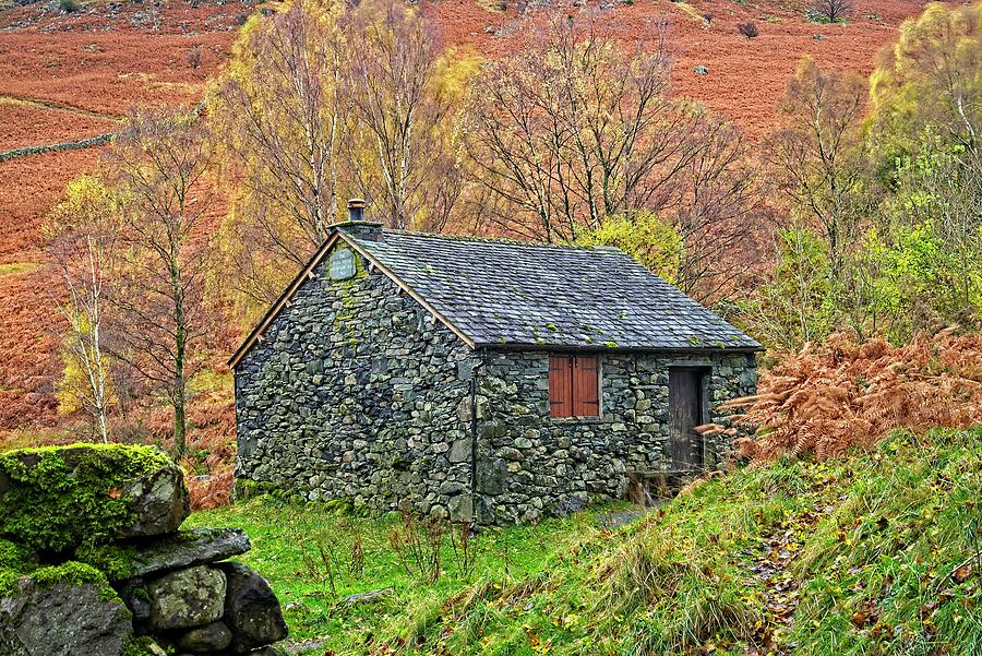 Old Lake DIstrict Stone Building Photograph by Martyn Arnold