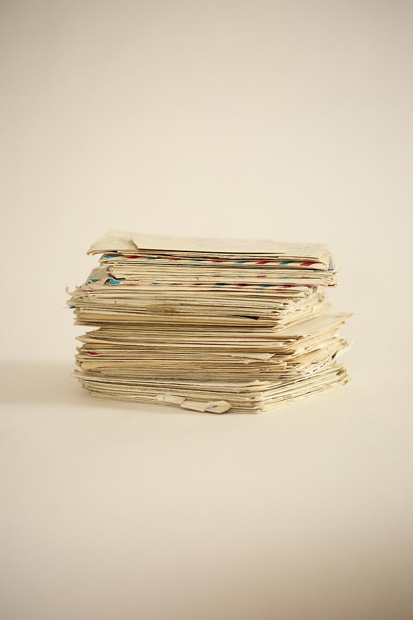 Old letters. Photograph by Sergey Ryumin