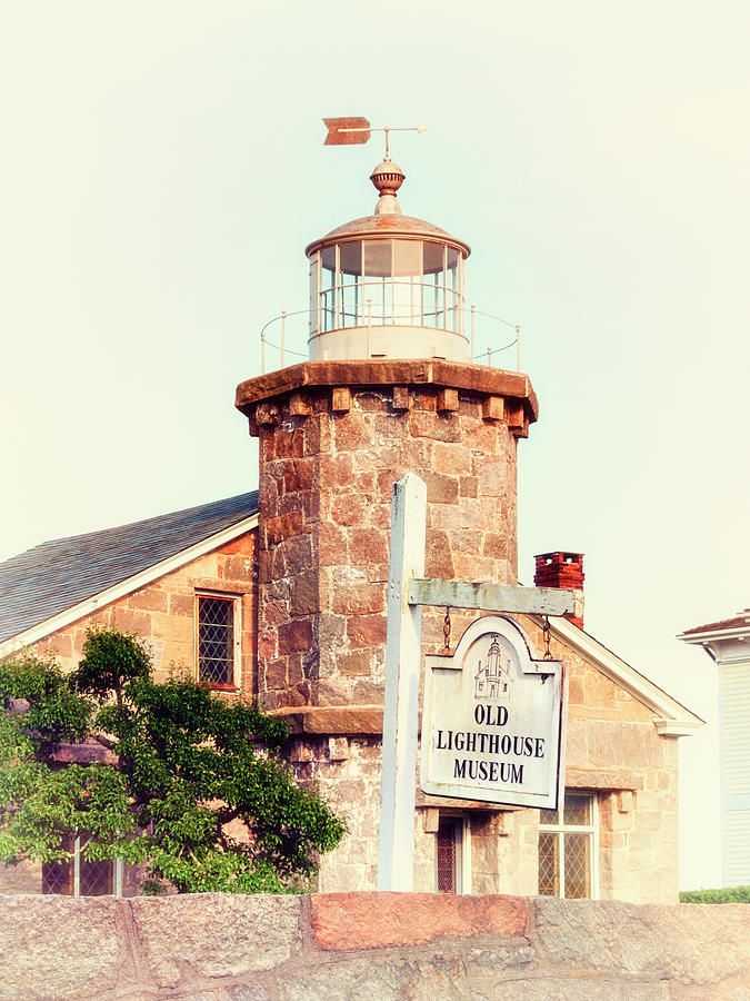 Old Lighthouse Museum Stonington Photograph by Marianne Campolongo