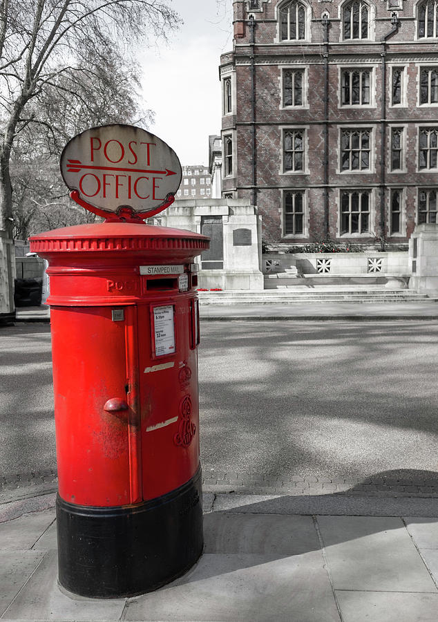 Old London Postbox Photograph by Georgia Clare