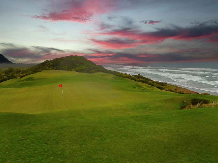 Old Macdonald Golf Course Hole 7 Photograph by Scott Carda Fine