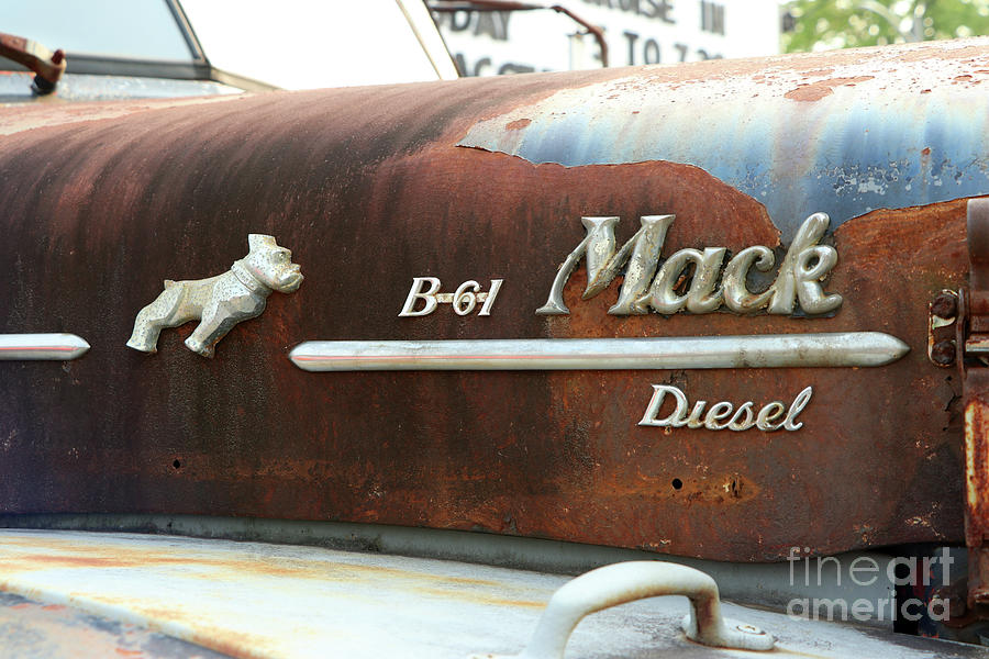 Old Mack Truck   8353 Photograph