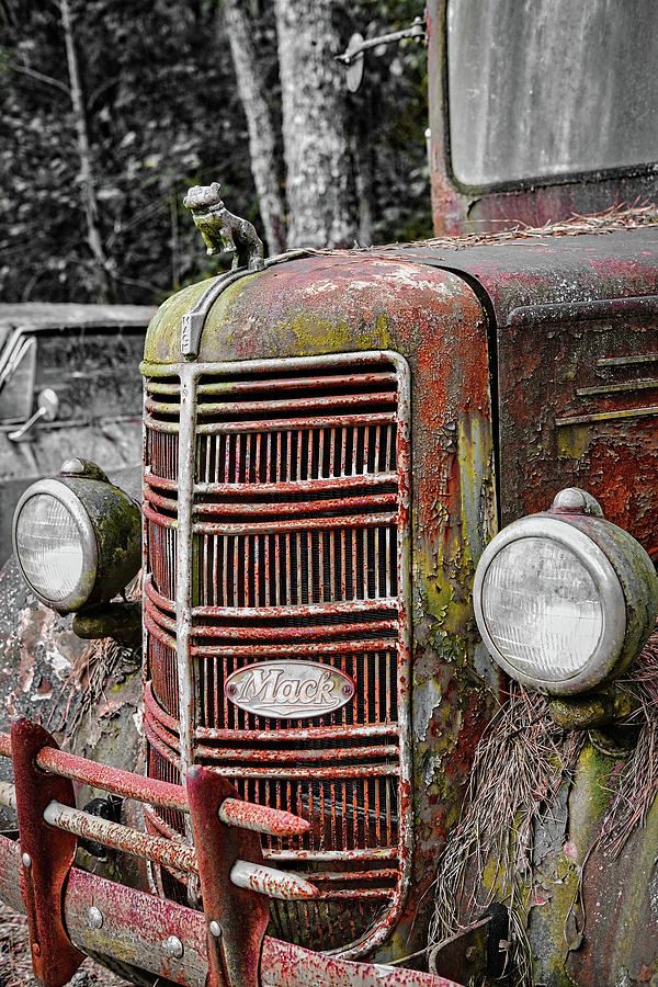 Old Mack Truck Photograph by Darryl Brooks