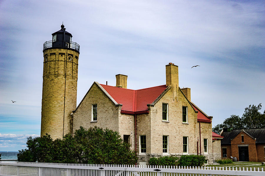 Old Mackinac Point Lighthouse Photograph