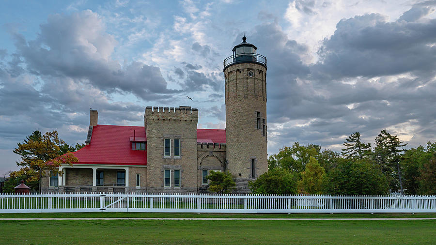  Old Mackinac Point Lighthouse Photograph by Travel Quest Photography