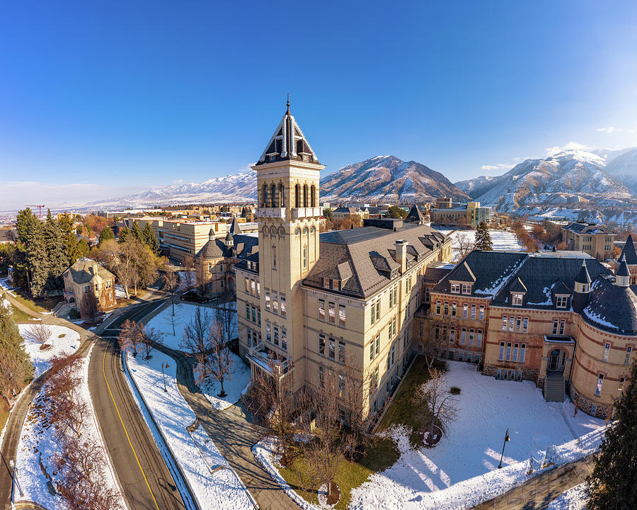 Old Main USU Photograph by William Phelps | Fine Art America