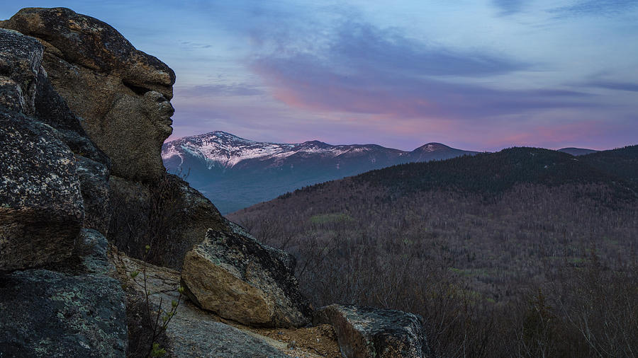 Old Man Sugarloaf Spring Sunset Photograph by White Mountain Images