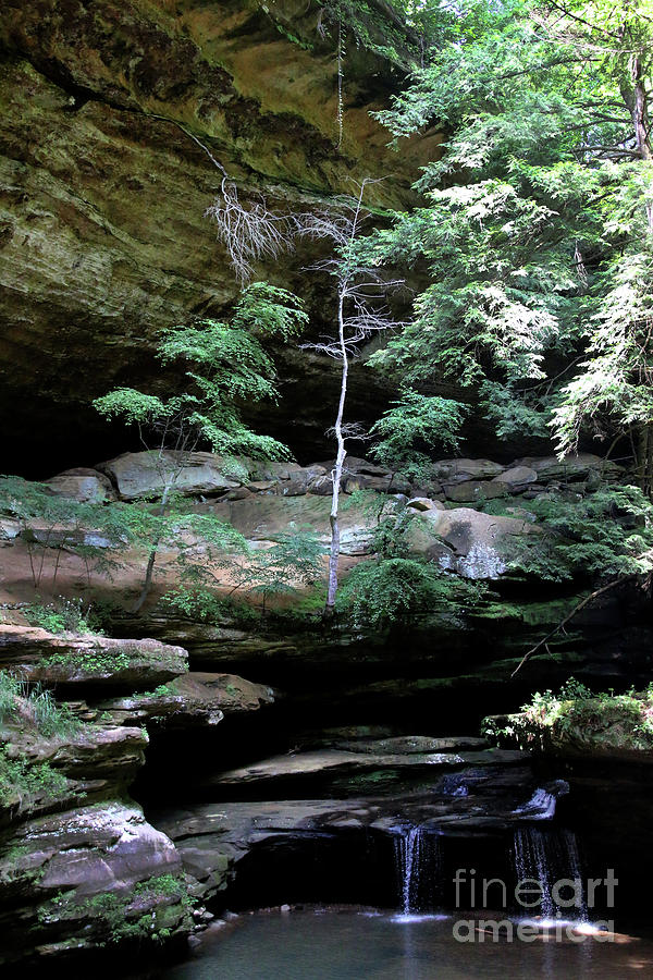 Nature Photograph - Old Mans Cave - 1823 by Gary Gingrich Galleries