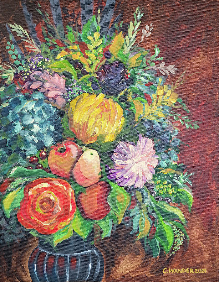 Old Masters Bouquet Painting