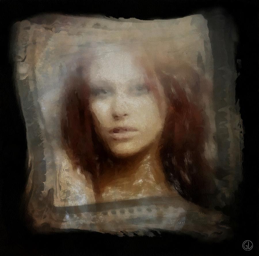Portrait Digital Art - Old memory fading away by Gun Legler