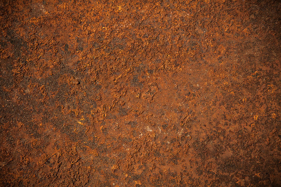 Old Metal Iron Rust Texture Photograph