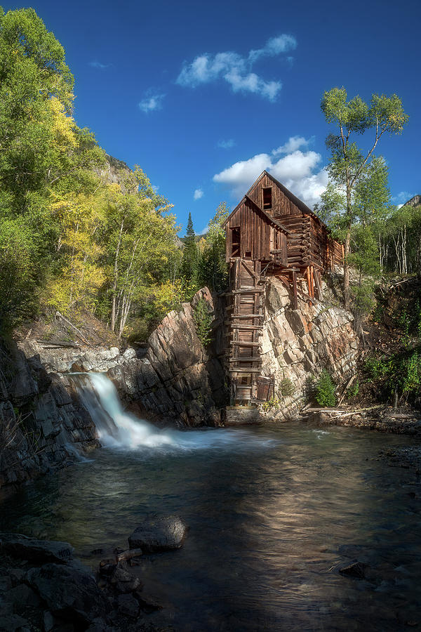 Old Mill Crystal Mill Photograph by Bitter Buffalo Photography