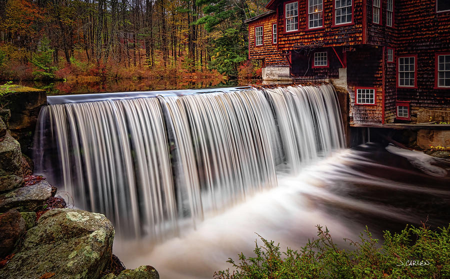 Old Mill Falls Photograph by Jim Carlen