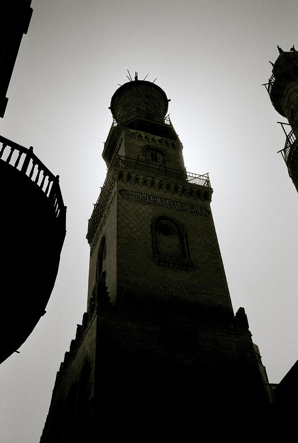 Old Minaret In Islamic Cairo Photograph by Shaun Higson