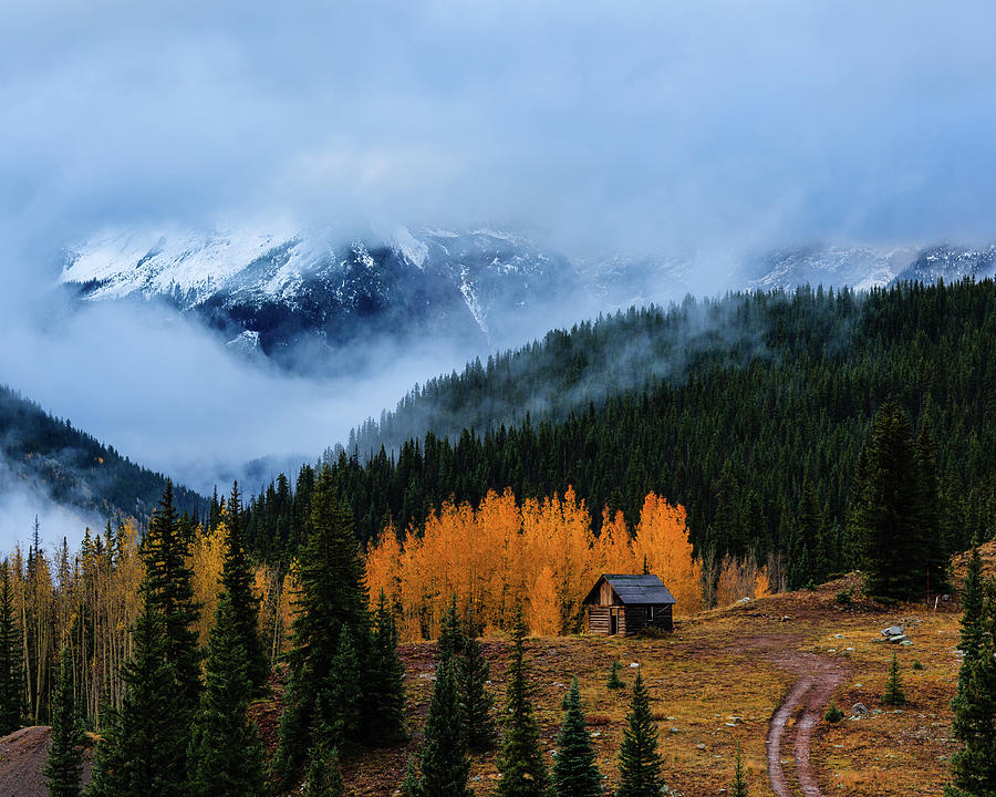 Old Molas Cabin, Autumn Photograph by Brian VanDenzen - Pixels