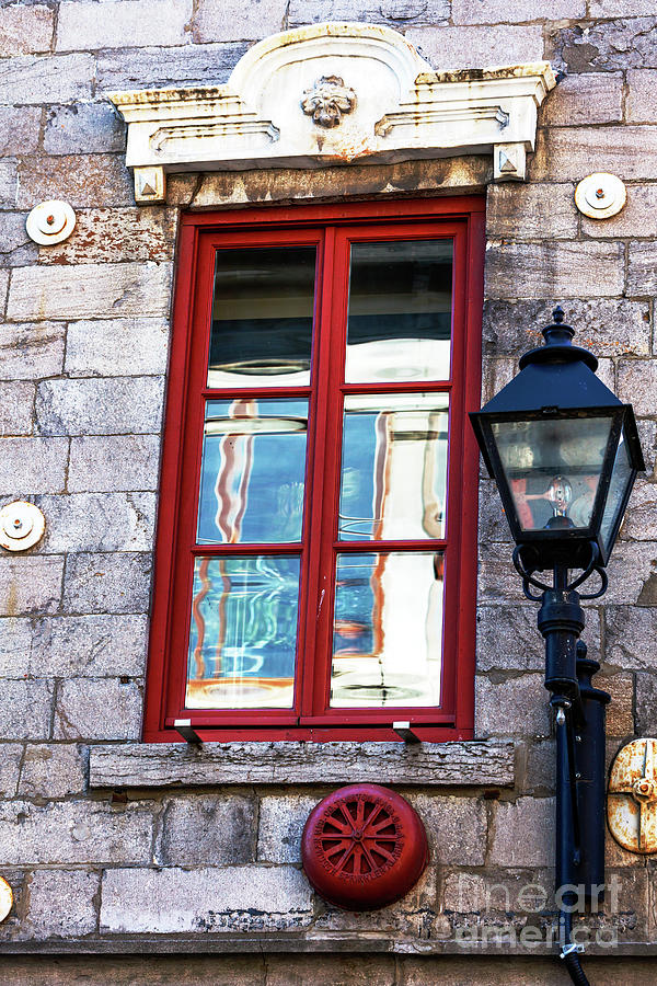 Old Montreal Window Style Photograph by John Rizzuto