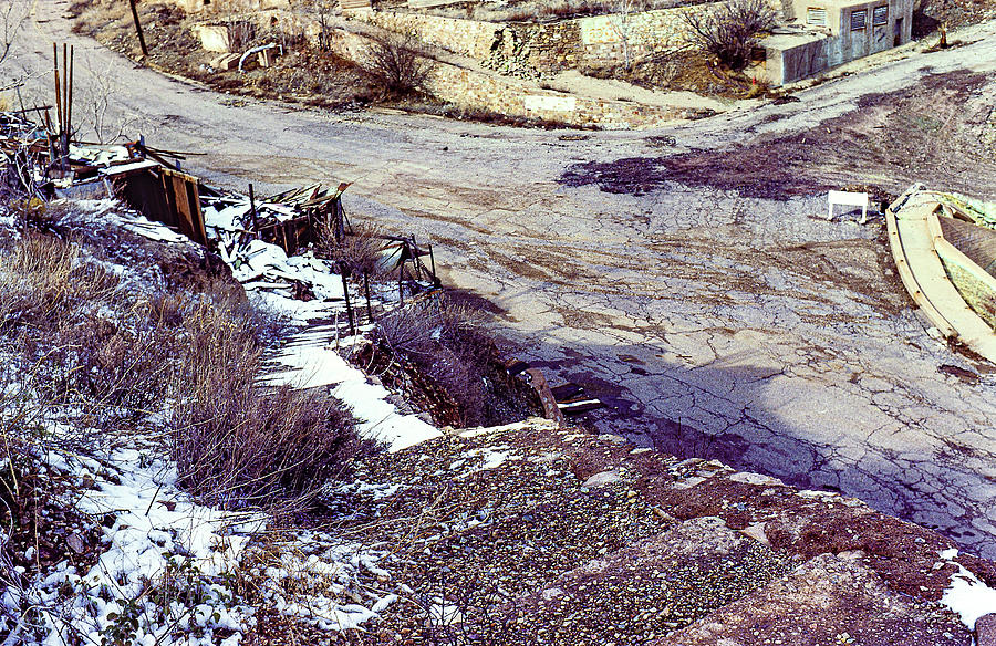 Old Morenci Arizona 1982 72 Steps Photograph by John A Rodriguez