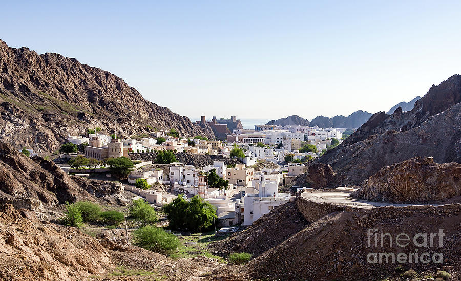 Old Muscat original historic city of Muscat - Oman Photograph by Ulysse ...