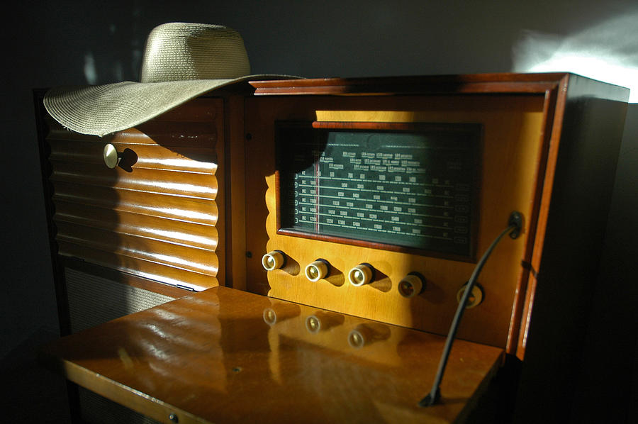 Old music player with capeline ontop Photograph by Marcos Radicella