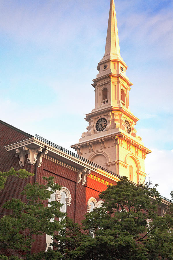 Old North Church Steeple Photograph by Eric Gendron