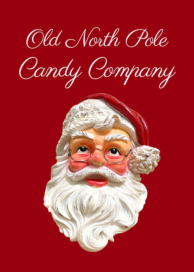Old North Pole Candy Co-Red Photograph by Lee Darnell